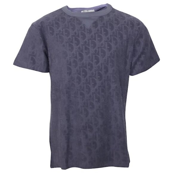 CD OBLIQUE RELAXED-FIT T-SHIRT - ROSE VIOLET-XS-S - Picture 8 of 8